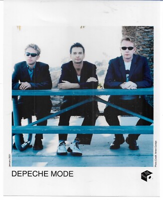 Depeche Mode - Exiter - Rare 2001 press shot & PR bio + Remixes PR + Recoil