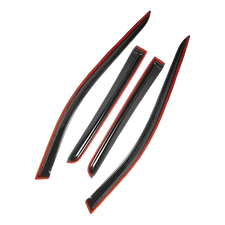 Smoke Window Visor Vent Fit 2017-2023 Jeep Compass 4 Door Shade Vent Deflector