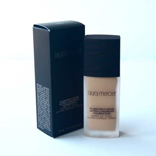 New Laura Mercier Flawless Fusion Ultra-Longwear Foundation 3W2 GOLDEN - 1 OZ.