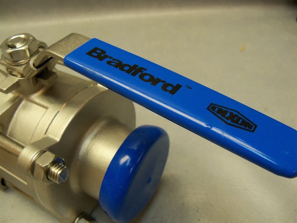 2-1/2" 2-way Ball Valve BV2GG-250cc-A Dixon non-encapsulated stainless steel - Image 4 of 4