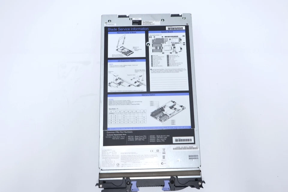 IBM 44M1501 Blade Server Power7 3.0GHz 8GB RAM No HDD - Image 2 of 4