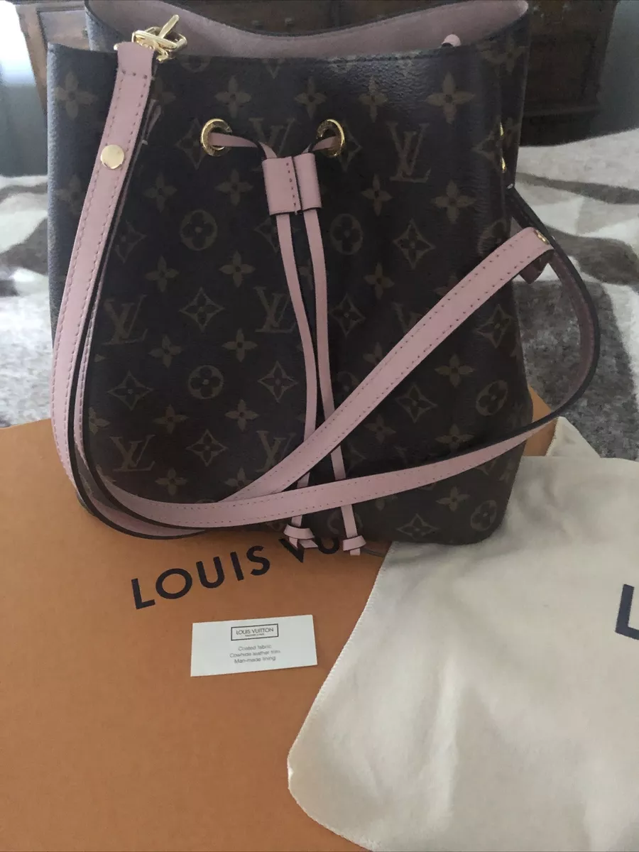 Louis Vuitton Pink Leather Neo Noe (authentic Pre-owned)