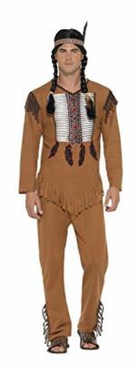 Smiffys Indianer inspiriert Krieger Kostüm