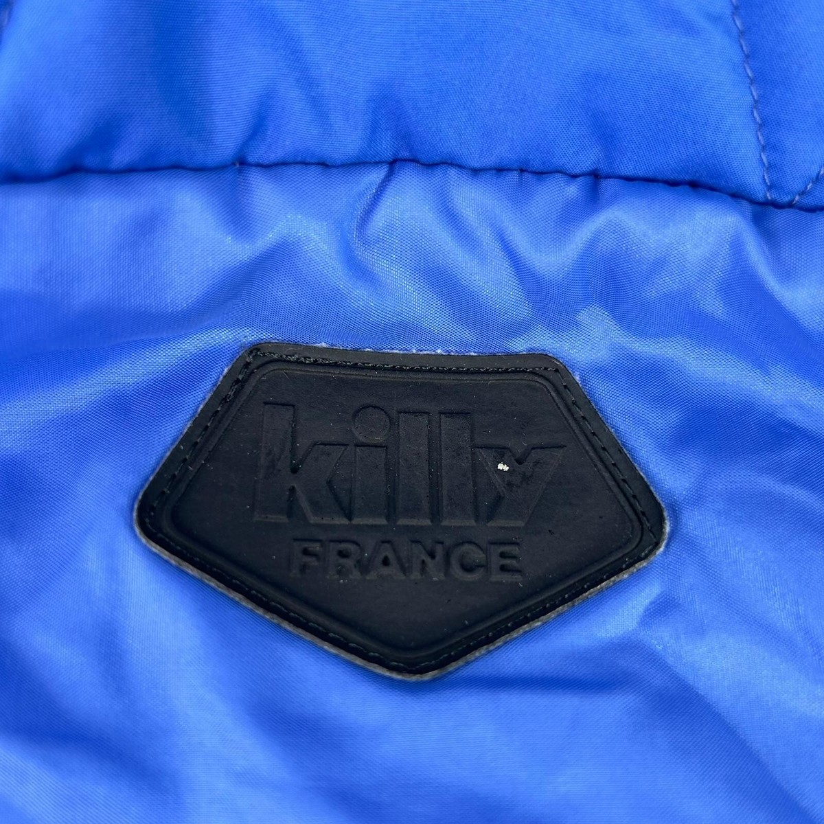 VTG Killy Ski Jacket Mens Red Tech Full Zip Siz 46 Button Colorful