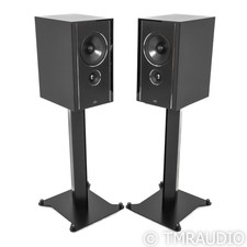Psb Synchrony B600 Bookshelf Speakers; Black Pair W/ Stands