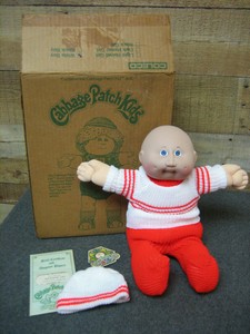 Adoption certificate for dolls Vintage 1983 CABBAGE PATCH KIDS Boy Doll w/Adoption Certificate and Box