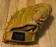 Sears Roebuck & Co Right Hand Throw Youth Baseball Glove Cowhide 11.75” RHT