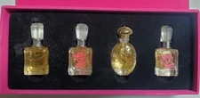Juicy Couture 4 Piece Gift Set (Eau De Parfum & Toilette 0.16/0.17 oz / 5 mL)