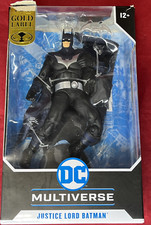 Action Figure Batman (Justice Lords) Gold Label DC Multiverse - 17,8 Cm, 22 Articolazioni