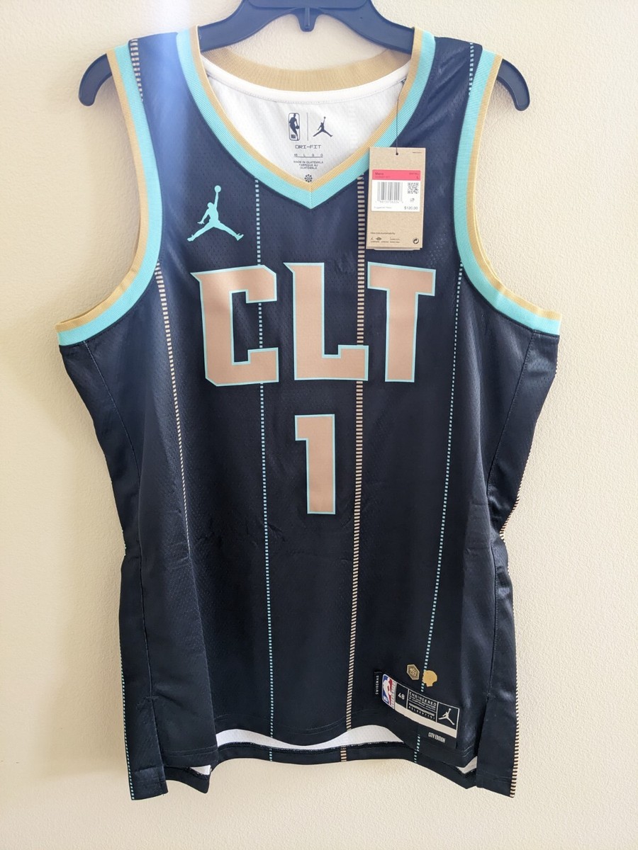 【NIKE】LaMelo Ball Charlotte Hornets NBA Swingman Jersey Nike Jordan Charlotte Hornets Lamelo Ball #2 Swingman Jersey