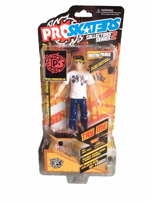 Dustin Pierce Pro Skater Skateboarder Series 2 Extreme Sports Figure 2008 NIB
