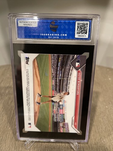 2023 Topps Now Victor Wembanyama ISA 10 Gem Mint #472 Rookie - Picture 2 of 2
