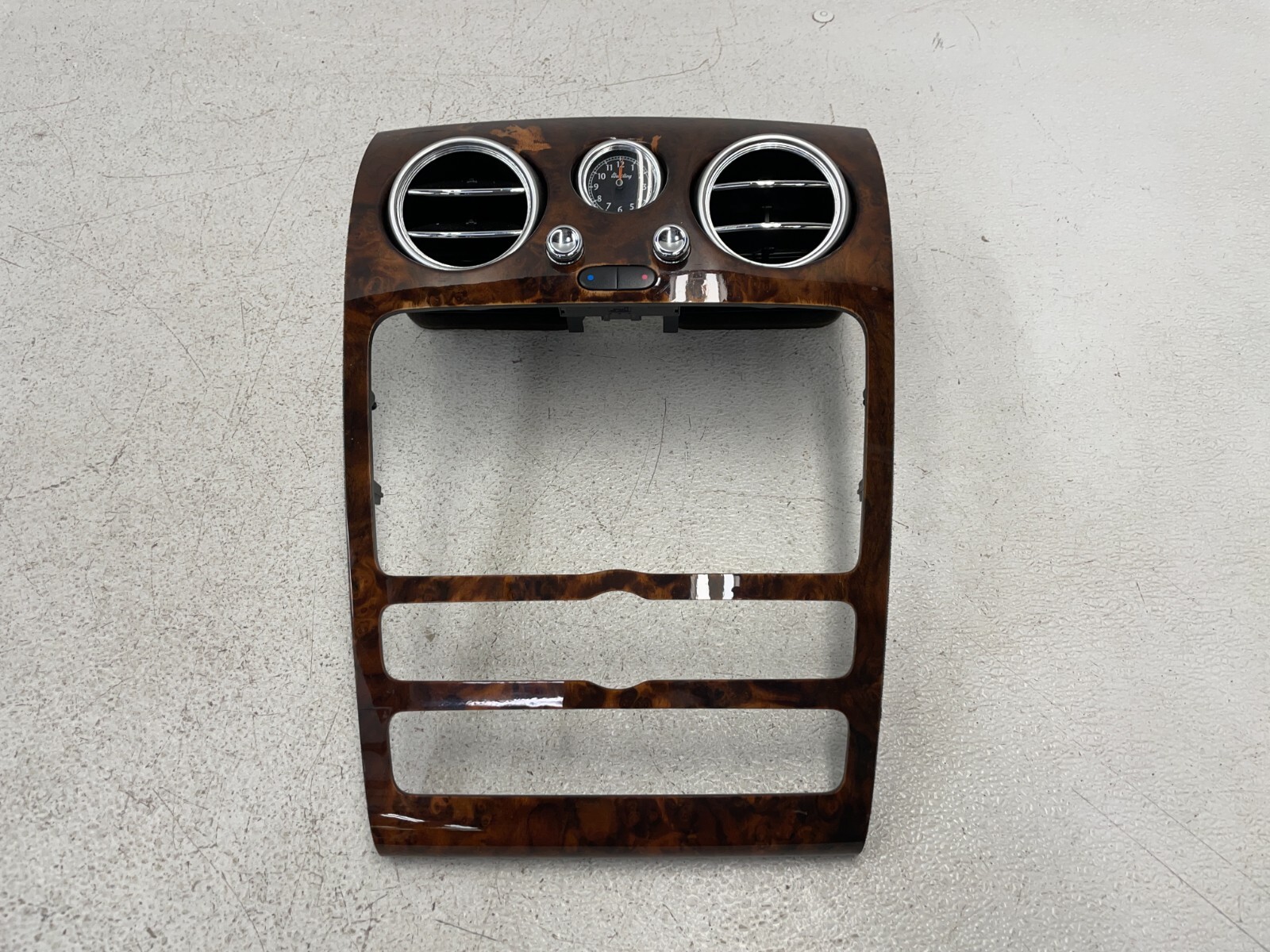 03-07 Bentley Continental GT Radio Dash Center Trim Cover Panel Bezel 1577 OEM