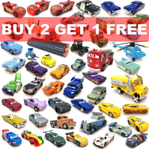 Disney Pixar Cars Lightning McQueen 1:55 Diecast Metal Modelo Coche Juguetes Regalo Suelto - Imagen 2 de 319
