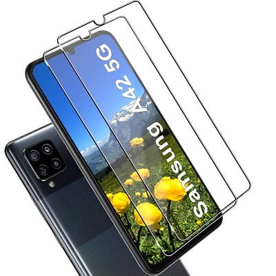 Für Samsung Galaxy A42 5G Echt Glas Display Schutz Panzerfolie 9H Schutzglas 2x