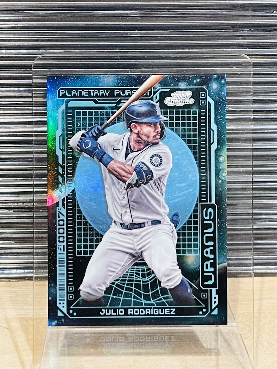 JULIO RODRIGUEZ 2023 Topps Cosmic Chrome PLANETARY PURSUIT URANUS