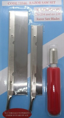 Expo 73544 - Modellers 2 x Saw Set 42 & 54 Teeth Per Inch with Handle -DSA