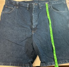 Vintage Wrangler Carpenter Shorts Adult 48 Blue Denim Y2K 43137