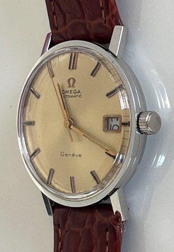 RELOJ OMEGA GENEVE MOVIMIENTO MECANICO AUTOMATICO CAL.565 REF.162.009SP AÑO1960. - Imagen 2 de 22