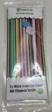 2.85mm PLA Filament Refills 24 Colors Pack for 3Doodler Create 3D Printing Pen