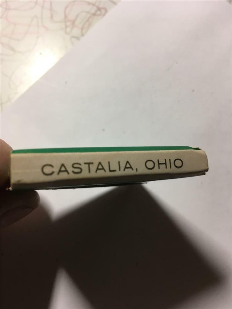1960's Rockwell Springs Trout Club Castalia Ohio FULL 30 STRIKE Matchbook OH eBay