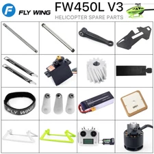 Fly Wing FW450L V3 RC Helicopter Parts Battery Motor ESC Servo Radio Controller