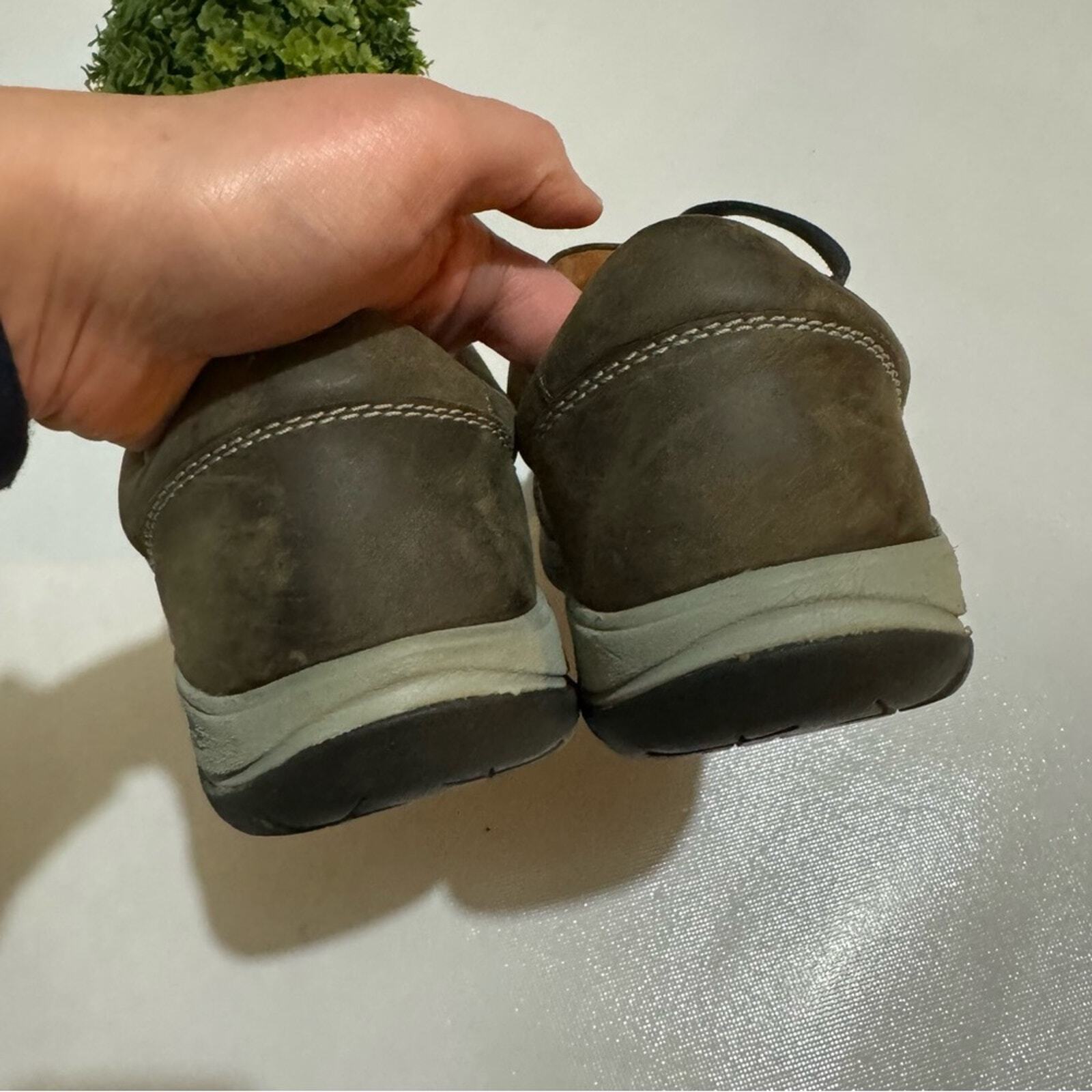 Scarpe da ginnastica Keen Presidio II in pelle marrone stringate outdoor escursionismo campeggio 9