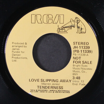 LOVERS 「TENDERNESS and EYES 」 TENDERNESS: love slipping away / mono RCA 7