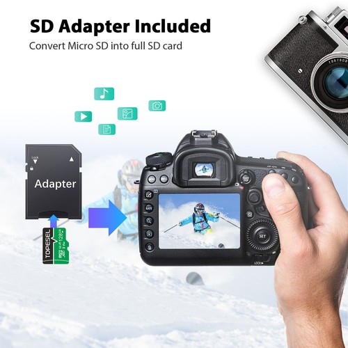 3Pack 128GB Micro SD Card SDXC Class10 V30 TF Flash Memory Card for GoPro Camera - Picture 5 of 13
