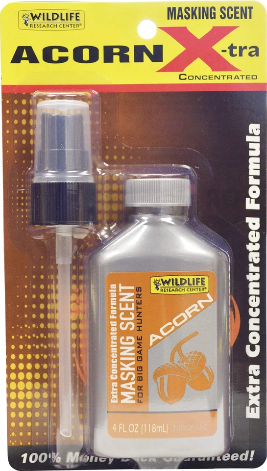 Xtra Concentrado Bellota Enmascaramiento Aroma 4 FL OZ Olor Fuerte para Caza Foto 2 de 4