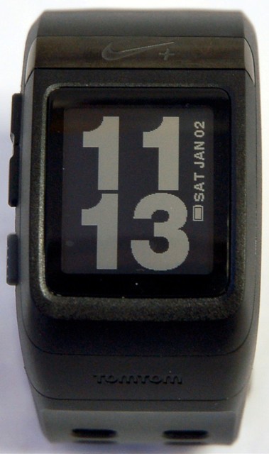 Nike Plus GPS Sport Watch Black 