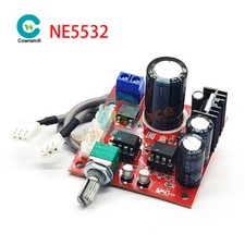 NE5532 Preamplifier Board Single Power Supply Dual Op Amp Preamplifier Module