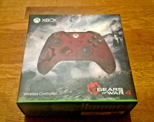 Manette Xbox One Edition COLLECTOR Gears Of War 4 Crimson Omen - Photo 1/4