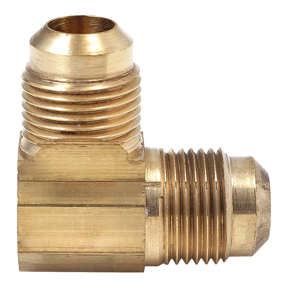 Thrifco 4401145 #49 1/4" Flare x 1/8" MIP Brass 90 Degree Elbow