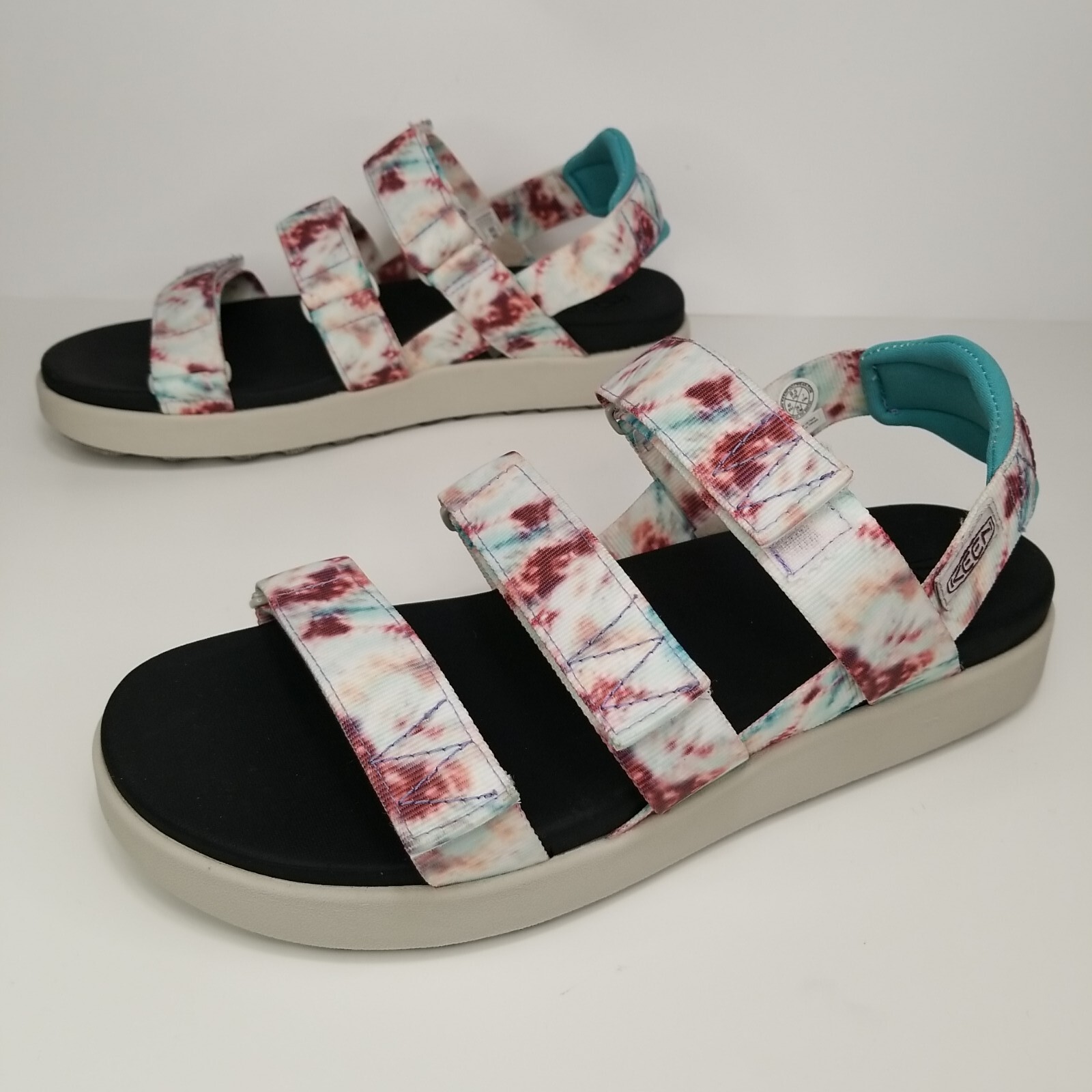 Sandali donna Keen Elle con cinturino posteriore taglia 9 5 Andorra Tie Dye 1026141