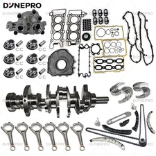 AJ126 Engine Crankshaft＆Con Rod＆Timing＆Oil Pump For Jaguar Land Rover V6 3.0L