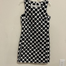 GAP Black and White Polka Dot Dress/ S