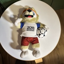 Peluche Lupo Zabivaka Mascotte Ufficiale FIFA World Cup 2018