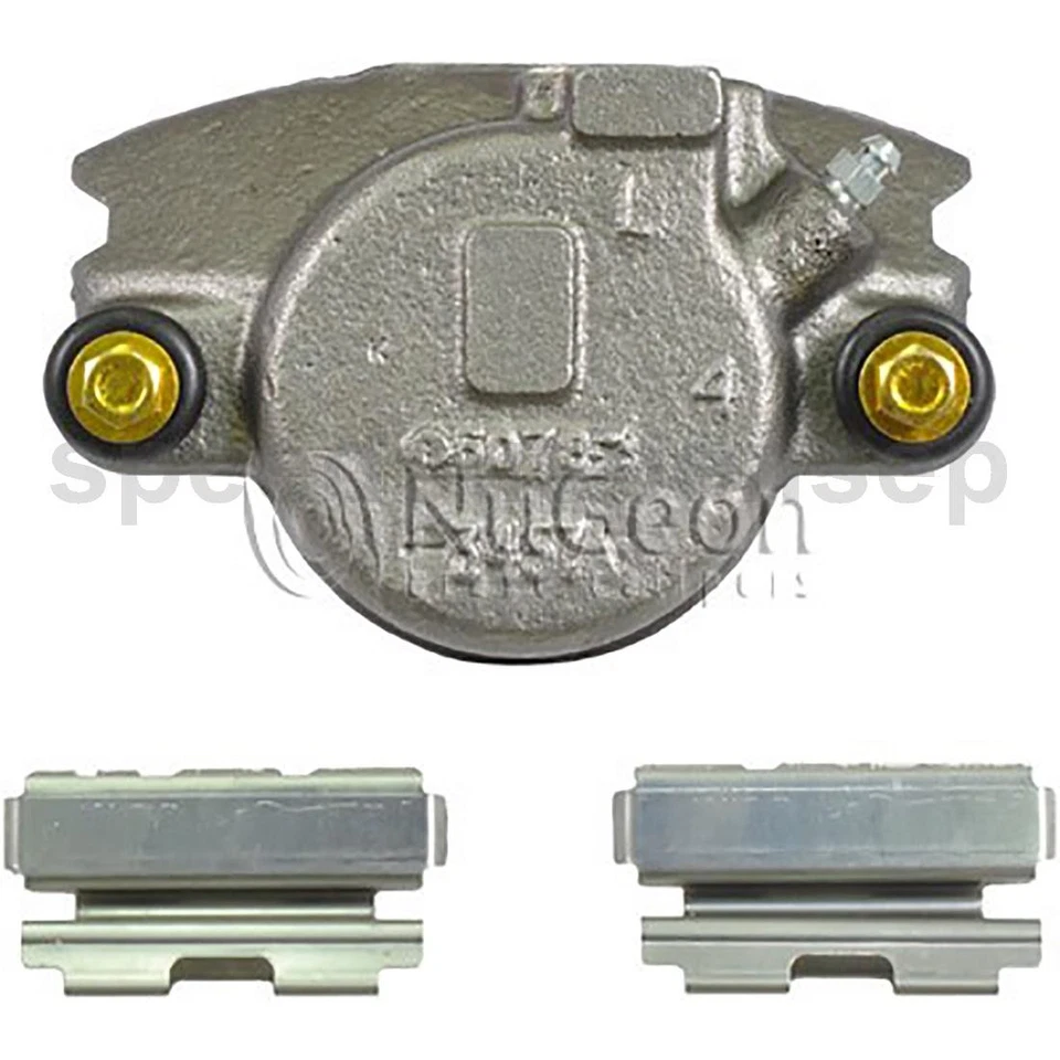 Juego de pinzas de freno delanteras manguera de freno 4 piezas para Ford E-150 4,6 L 4,2 L 5,4 L Foto 3 de 4