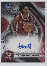 2024-25 Bowman U Best Best of 2024 Auto Aden Holloway #B24-AH Auto 1bj7