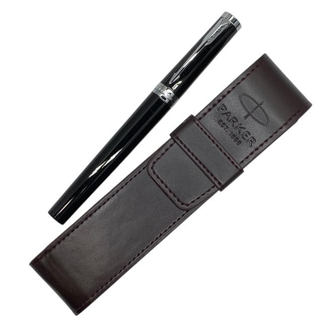 Import duty included  Parker Ingenuity Black GT Fountain Pen 14cm  with Case Exc