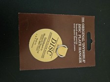 The Original Invisible Adhesive Disc Plate Hanger - 50 mm/2"