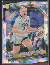 2025 Panini Prizm WNBA #2 Hailey Van Lith Ice Prizms