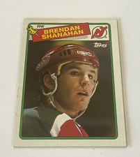1988-89 Topps Brendan Shanahan #122 RC Rookie Single Card NHL Hockey. rookie card picture