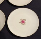 Lenox China Dinnerware X304 Roselyn 8” Salad Plates Pink Rose Gold Trim Set Of 6 — photo 2
