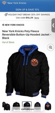 New York Knicks Poly Jacket Xl