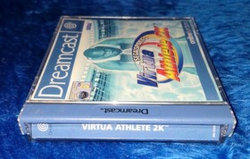 Virtua Athlete 2K Sega Dreamcast ***Rare White Label Promo*** Complete PAL