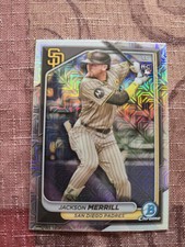 2024 Bowman Chrome - Jackson Merrill #27 Mojo Refractor (RC)