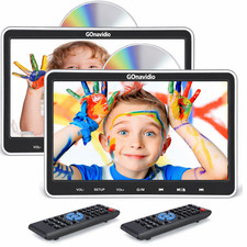 2x10.1" Auto TV Kopfstütze DVD Player Monitor HD 1080P HDMI USB AV-IN/OUT