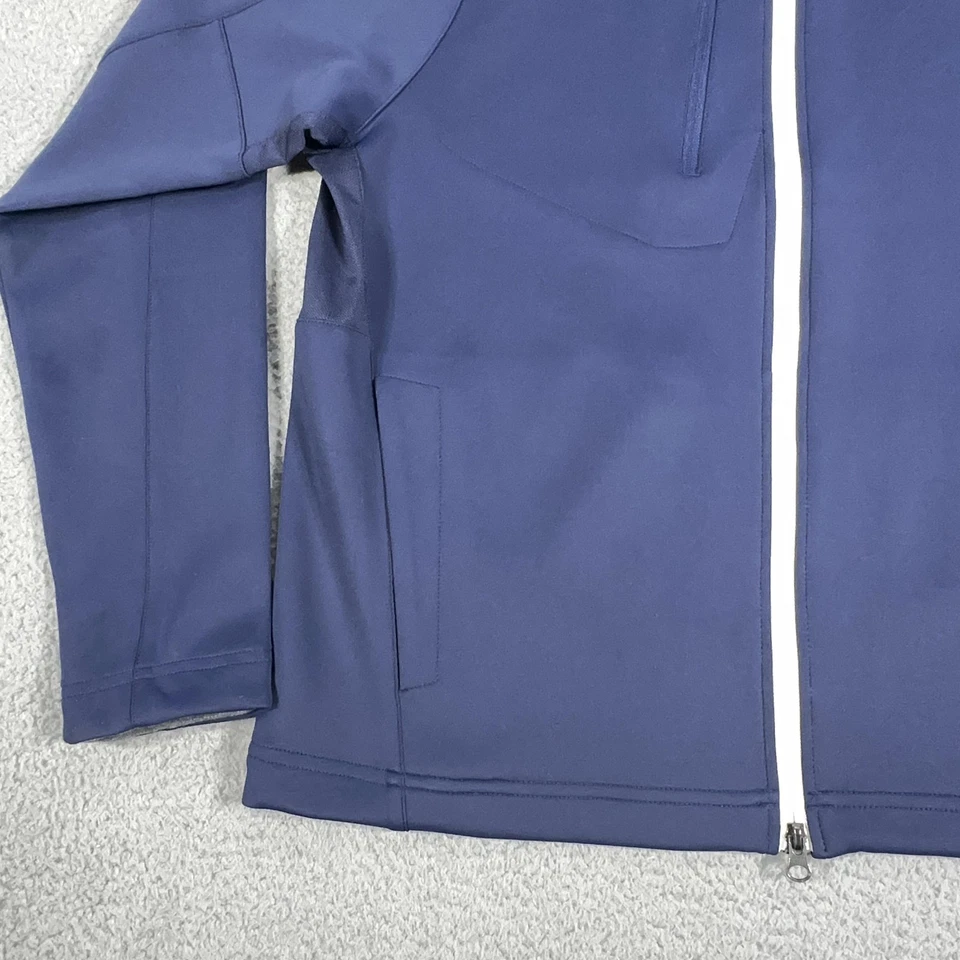 Zero Restriction Jacket Mens Large Blue Tour Series Full Zip Golf Windbreaker - Image 3 of 4